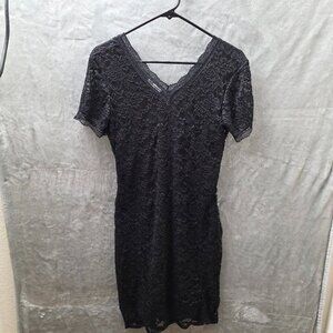 Maurices Black Lace Bodycon Dress | Size Small